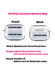 VICTORIA CUSTOM AirPods Case,AirPods PRO, Customization Cases, DIY Cases,Birthday Gift,Girls/boys/family/lovers Gift